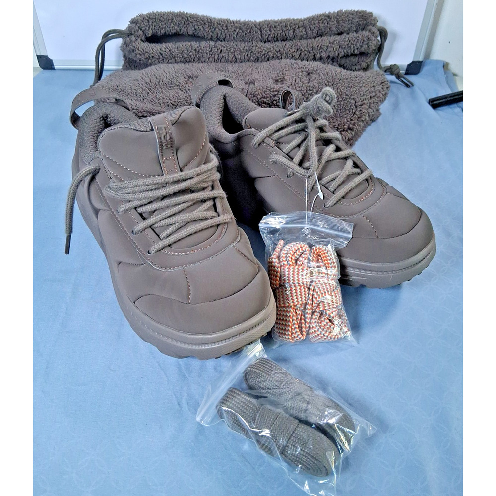 Marni x Hoka Bondi B3LS Bracken Brown Pack Sneakers Unisex Mens 9 Womens 10 BAG - Picture 15 of 16